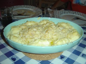 vivi e daniel 18/06/09 bacalhau Bacalhau com puré de batata