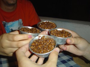 vivi e daniel 18/06/09 bolinhos Bolinhos de Rice-Bubbles