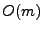$ O(m)$