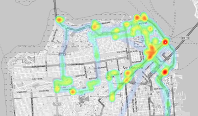San Francisco Heatmap