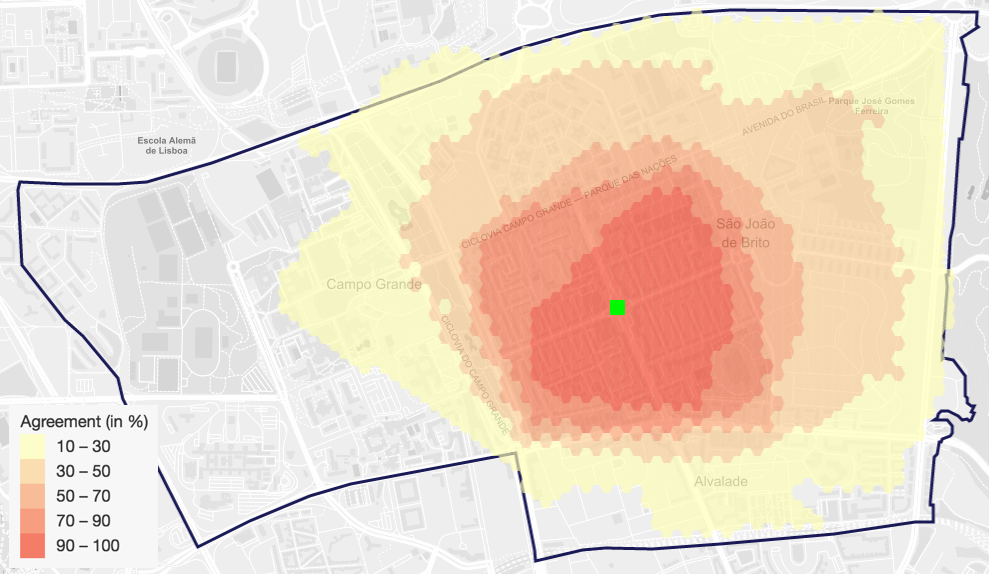 agreement on the area of Alvalade