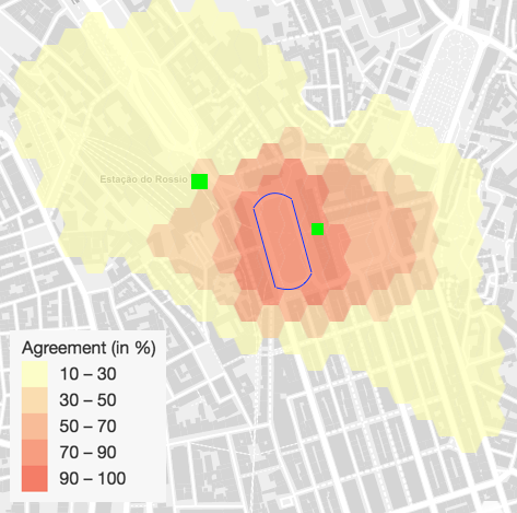 agreement on the area of Rossio